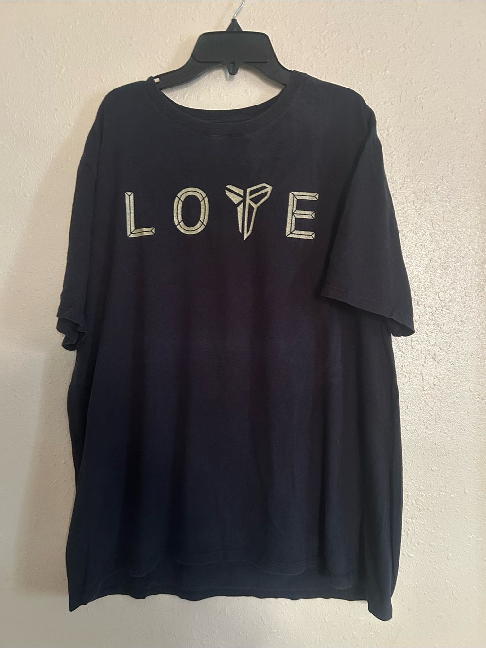 BearPaw Black Short Sleeve Tee with 'LOVE' Graphic
